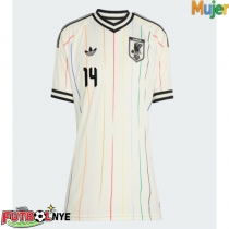Camiseta Japón Junya Ito #14 Visitante Equipación para mujer Mundial 2026 manga corta